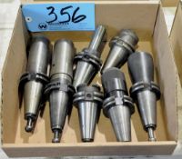 Lot-(7) CAT40 Taper Tool Holders in (1) Box