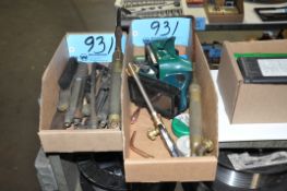 Lot-Various Torches and Goggles in (2) Boxes