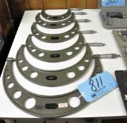 Lot-Mitutoyo 6-Piece Outside Micrometer Set