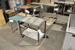 Lot-Various Portable Steel Carts