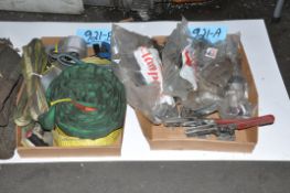 Lot-Destaco Type Clamps etc. in (1) Box Under (1) Table