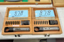 Lot-(2) Peak Lighted Magnifying Viewers with Cases