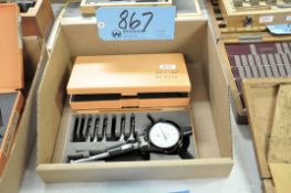 Lot-(1) Mitutoyo 2923-10 and (1) 2923S-10 Dial Bore Gages with Cases in (1) Box