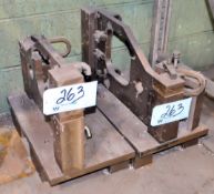 Lot-(4) Various Machine Fixtures on Floor