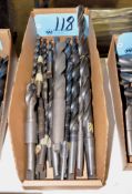 Lot-Taper Shank Drills in (1) Box