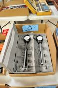 Lot-(1) Mitutoyo 2923-10 and (1) 2923F-10 Dial Bore Gages with Cases in (1) Box