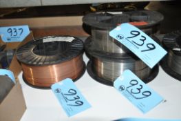 Lot-(1) Crown Alloys .030 ER 308L, (1) Spool Crown Alloys .045 ER 308L, and (1) Peak .035 ER7OS-6