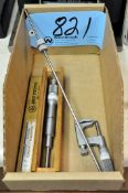 Lot-Mitutoyo Groove Micrometer and (1) Starrett Mul-T-Anvil Micrometer in (1) Box