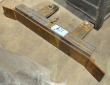 Custom Fabricated Single Hook Fork Lift Attachment