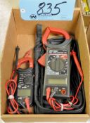 Lot-(1) Cen-Tech 95683 Digital Clamp Meter and (1) Cen-Tech 3129923 Clamp Meter in (1) Box