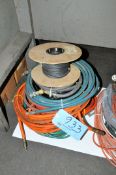 Lot-Various Hose and Air Hoses Under (1) Bench