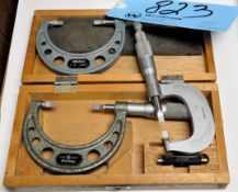 Lot-(3) Various Mitutoyo Blade Micrometers