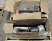 Lot-(1) Pump and (1) Baldor Vector Drive on (1) Pallet