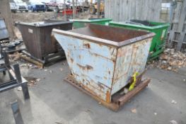 Lot-(2) Dump Hoppers, (Outside South Yard)