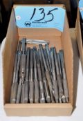Lot-Taper Shank Carbide Tipped Reamers in (1) Box