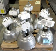 Lot-(7) Ceiling Light Fixtures on (1) Pallet
