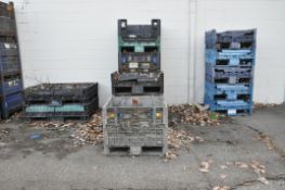 Lot-Collapsable Tubs (Outside North Yard)