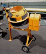 Central Machinery 3 1/2 Cubic Foot Capacity Portable Electric Cement Mixer