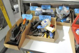 Lot-Clamps, Debur Tools, Electrical Hardware, Drill Punches, Straight Shank Drills, Etc.