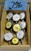 Lot-(5) TecLock, (1) Fowler, (1) Federal, (1) Mitutoyo and (1) Standard Dial Force Indicators