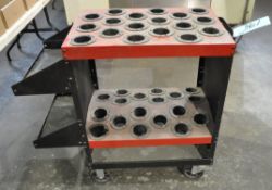 Huot Tool Scoot 50-Taper Tool Holder Cart