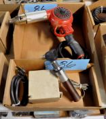 Lot-(1) MHT 750 Heat Gun and (1) Hand Held Electric Magnifying Viewer in (2) Boxes