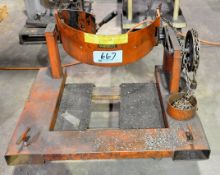 Wesco Barrel Transport/Tipper Fork Lift Attachment