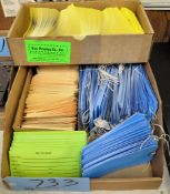 Lot-Various Shipping Tags in (2) Boxes