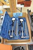 Lot-(2) Fowler Dial Bore Gages with Cases in (1) Box