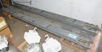 Lot-(4) Park Metal 225-Amp Capacity 10' Sections Buss Bar on (1) Pallet