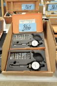 Lot-(2) Mitutoyo 2923-10 Dial Bore Gages with Cases in (1) Box
