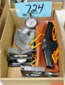 Lot-Planer Gauge, V-Block Gauge Fixture, Elcometer, in (1) Box