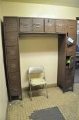 Locker Units in Men's and Ladies Rooms