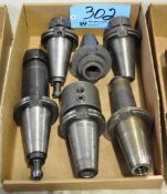 Lot-(6) CAT50 Taper Tool Holders in (1) Box