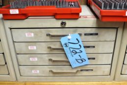 Vermont 4-Drawer Pin Gage Set Consisting of: .011 - .625 Pin Gages