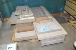 Lot-Sheet Wax and Various Mold Materials on (1) Pallet