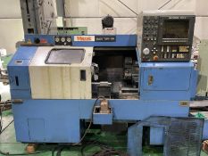 Mazak Quick Turn 18N CNC Lathe / QT18N, Mazatrol T32-2 Control, LNC Barfeed, Programmable Tailstock