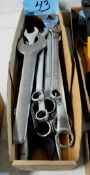 Lot-Mechanics Wrenches in (1) Box