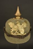 Baden Ersatz Pickelhaube für Mannschaften aus Filz