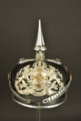Bayern Polizei Reserve Offizier Pickelhaube
