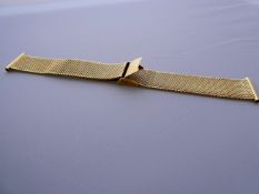Uhrenarmband in 14 Karat Gelbgold