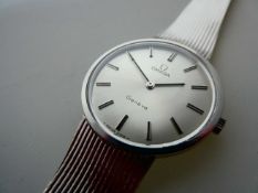 Omega Armbanduhr in Weißgold 14 Karat