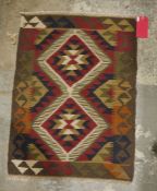 Maimana kilim, 85cm x 61cm