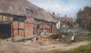 George W. Aikman (1830-1905) Oil on canvas 