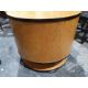 In the manner of Ray Hille, circa 1930, Art Deco cocktail cabinet of circular form, veneered in - Image 11 of 14