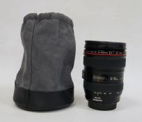 Canon Ultrasonic zoom lens EF  24-105mm 1:4 L  IS  USM in cloth bagCondition Report Some dust and