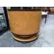 In the manner of Ray Hille, circa 1930, Art Deco cocktail cabinet of circular form, veneered in - Image 3 of 14