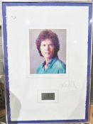 Cliff Richards signed presentation photograph, limited edition 14/75, by Lord Snowden, presented