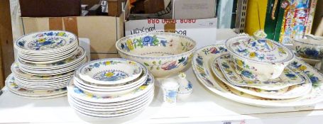 Mason's 'Regency' part dinner serviceCondition Report Some discolouration, mould marks, scratches