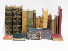 Box of books to include The Encyclopaedia of Art. Vol. 1 & 2, published by George Harrap London